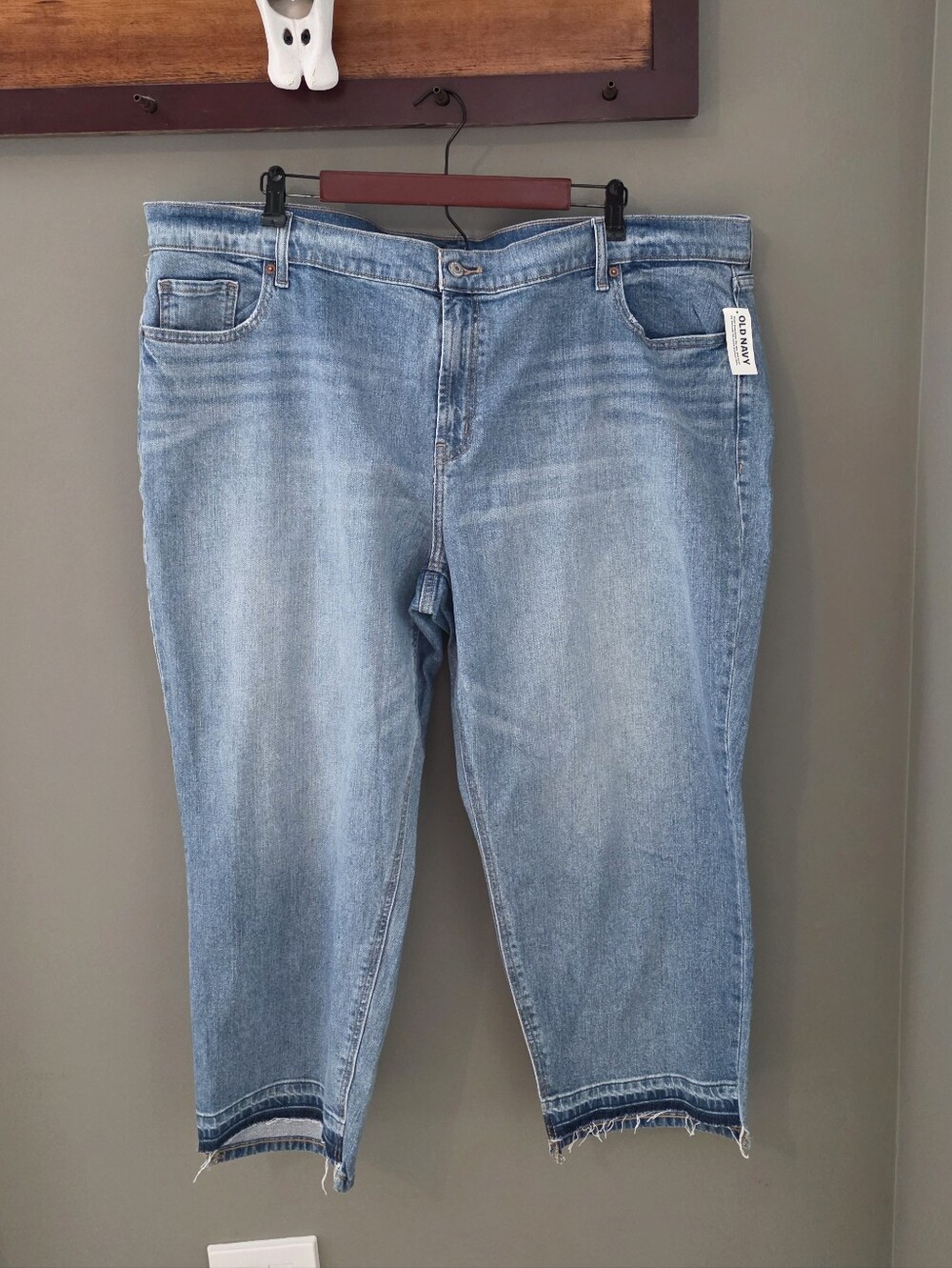 Old Navy New Mid-Rise Boyfriend Jeans Casual Travel Outdoors Autumn Plus Size